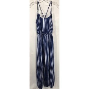Banana Republic Blue and White Maxi Dress.  Size 6